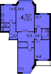 Планировка - 4 фото - Умные Окна